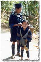 Hmong Woman & Child